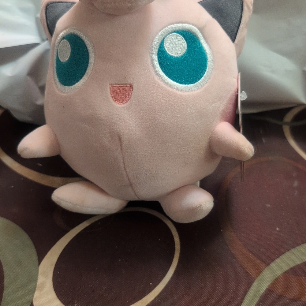 Jigglypuff Pokémon Pink Plush Toy